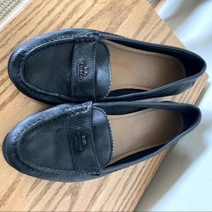 Coach odette leather driving Mocs 8.5